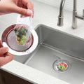 200 PCS Kitchen Mesh Sink Strainer, Disposable Sink Strainer Covers, Drain Nets by Unknown