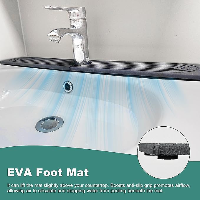 Stone Faucet Mat For Kitchen Sink - Image 4