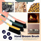 6 Pcs 17'' Hand Broom Brush Dust Brushes Soft Bristle Cleaning Brushes Handheld - Image 6