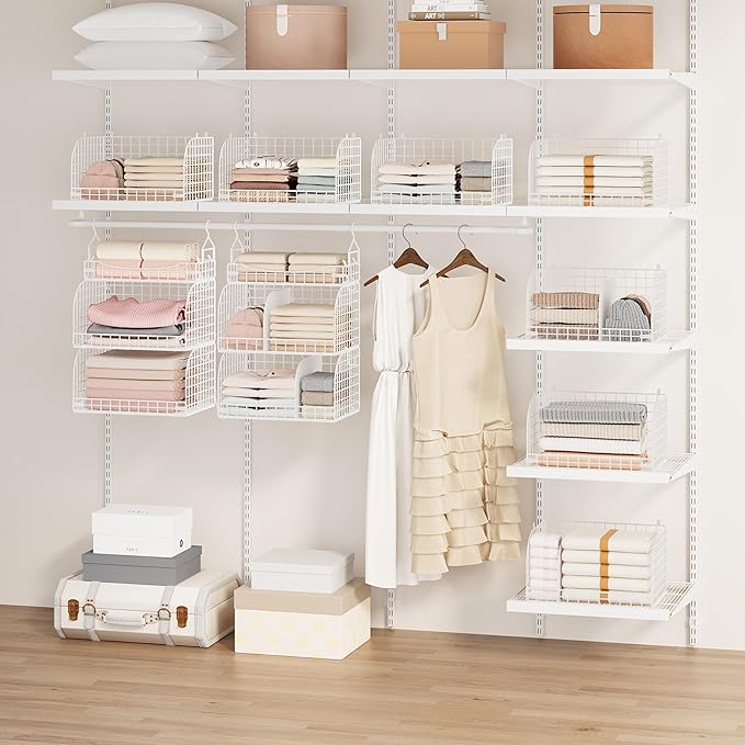 SWTYMIKI Hanging Closet Organizer Storage - Image 8