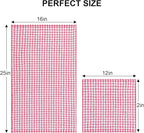 Kitinjoy Cotton 16 Pack Kitchen Towels and Dishcloths Sets, 16 x 25 Inch & 12 X - Image 6