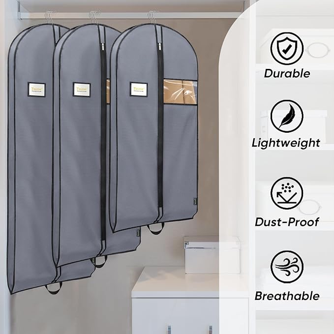BALEINE 5PK Heavy Duty Garment Bag - Image 4