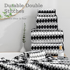 4 Piece Bath Towel Black Oversized Bath Sheet 35"x70" Bathroom Towel Extra - Image 6