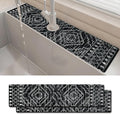 2PCS 24" X 5.5" Kitchen Sink Splash Guard Faucet Mat Aztec Super Absorbent Fast by Unknown