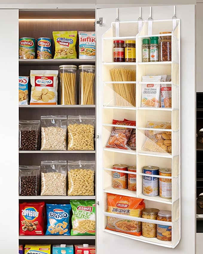 ULG Over the Door Organizer, 5-Tier Hanging Storage - Image 7