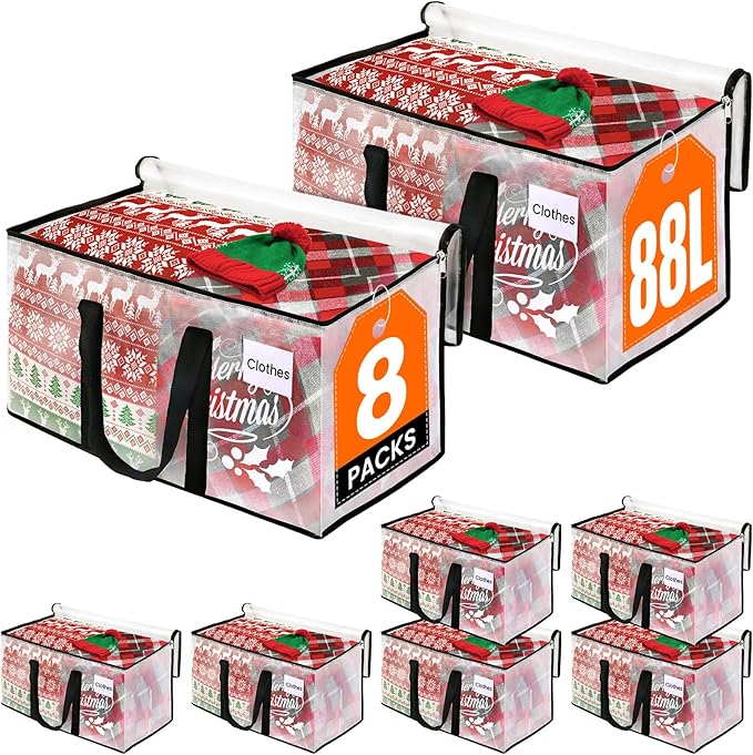 Clear Heavy Duty Extra Large Moving Supplies Storage Bags by RoomHacks