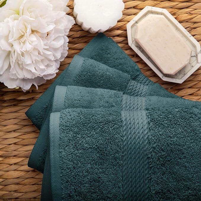 Superior Solid Egyptian Cotton Hand Towel Set - Image 5
