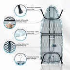 Metal Mesh Panel Tabletop Ironing Board | Foldable Iron Board | Heavy Duty - Image 4