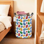 QUEENLALA Large Storage Basket, Laundry Hamper/Bathroom/Home Decor/Collapsible - Image 8