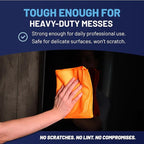 MW PRO Microfiber Cleaning Cloths Orange - Image 6