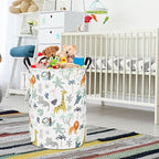 QUEENLALA Large Storage Basket, Laundry Hamper/Bathroom/Home Decor/Collapsible - Image 5