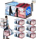 BlissTotes 6-Pack Large Moving Bags by BlissTotes