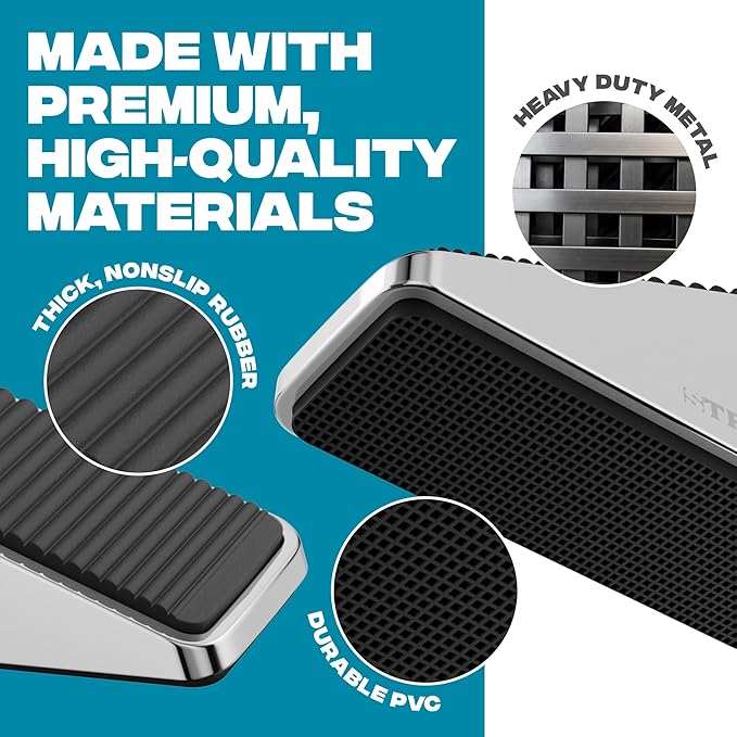 Strongest Home 2-Pack XL Heavy Duty Door Stoppers - Image 4