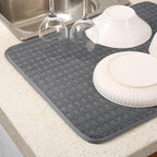 2 Pack Microfiber Dish Drying Mat - Image 6