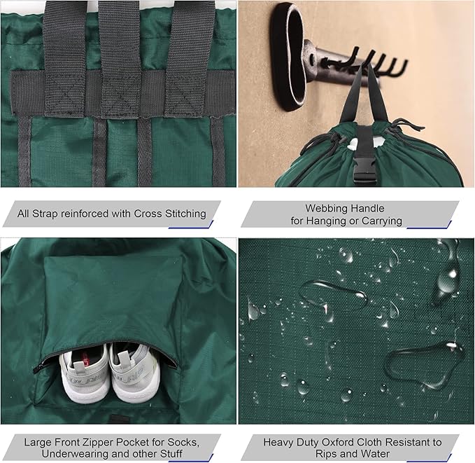 BeeGreen Laundry-Bag-Backpack-Heavy-Duty - Image 5