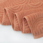 Pidada Hand Towels Set of 4 Striped Pattern 100% Cotton Absorbent Soft - Image 8