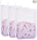 3 pcs Durable Honeycomb Mesh Laundry Bags by LAFFTRAK