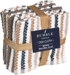 Bumble Premium Dish Cloths Towel 12"x12" | 100% Natural Ring Spun Cotton Tea - Image 3