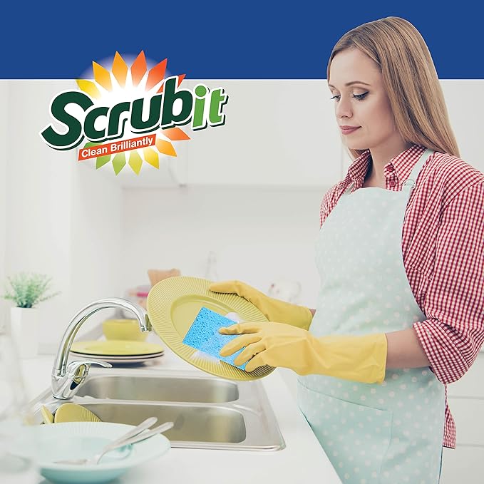 SCRUBIT 48 Pack Kitchen Sponges - Image 6