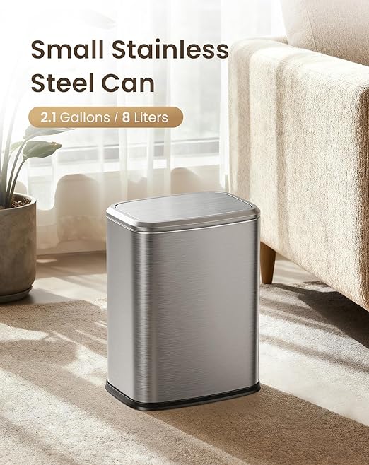 Cesun Small Bathroom Trash Can - Image 2