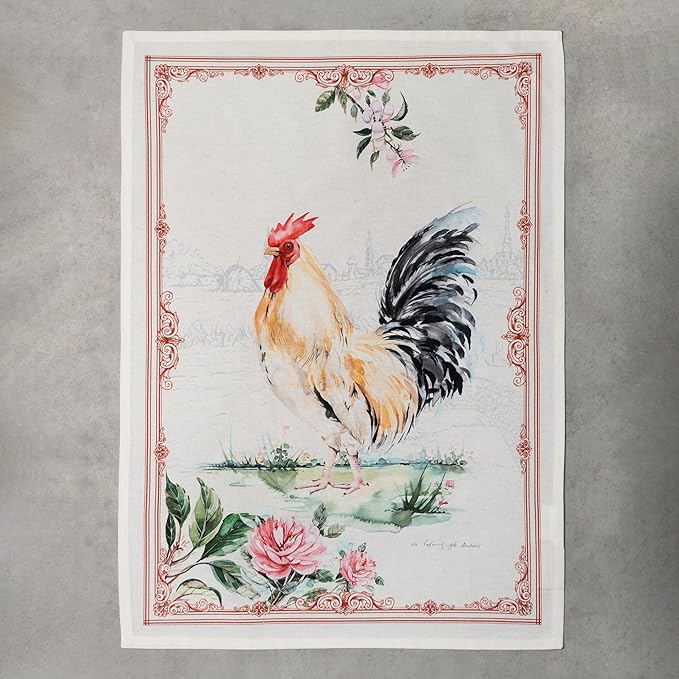 100% Cotton Kitchen Towel Campagne Maison d' Hermine Set of 2 Super Soft Highly - Image 11