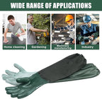 27" Full Arm Pond Gloves, Long Heavy Duty Gloves - Image 7