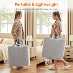 Lifewit 3 Pack Laundry Hamper Large Collapsible Laundry Baskets, Freestanding - Image 5