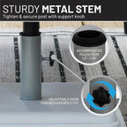 US Weight 40 Pound Umbrella Base - Weighted Umbrella base For Use With Patio Table – Heavy Duty Base- Made in the USA - Image 4