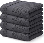Homaxy 100% Cotton Waffle Weave Kitchen Towels, 13 x 28 Inches Super Absorbent by Homaxy