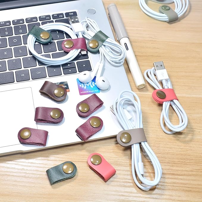 CAILLU Cord Organizer, Cord Keeper, Cable Organizer USB Holder, Cable Management - Image 4