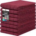 Homaxy Premium Cotton Kitchen Towels 16"x 28", Large Natural Ring Spun 390 GSM by Homaxy