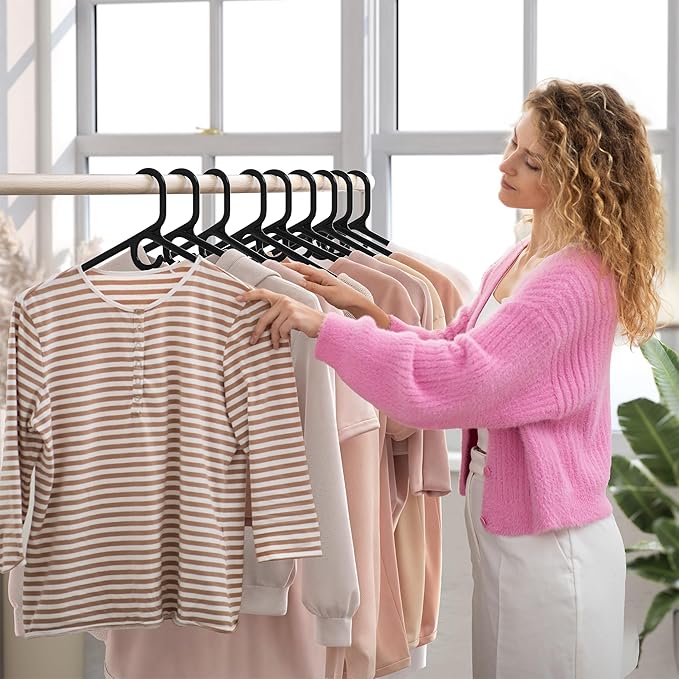 NEATERIZE Ultra Heavy Duty Plastic Clothes Hangers - Image 6