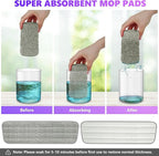 6 Pack Reusable Mop Pads Compatible - Image 6