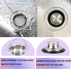 2 Pack Kitchen Sink Drain Strainer - Image 5