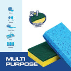 SCRUBIT 48 Pack Kitchen Sponges Dish Sponge - Image 2