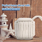 Marwood Rope Knot Door Stops Decorative Nautical Door Stopper Handmade - Image 6