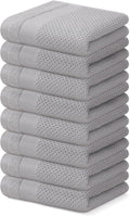 Homaxy 100% Cotton Waffle Weave Kitchen Towels, 13 x 28 Inches Super Absorbent by Homaxy