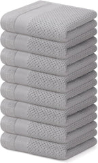 Homaxy 100% Cotton Waffle Weave Kitchen Towels, 13 x 28 Inches Super Absorbent by Homaxy