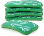 Simplified 5-Pack Scrub & Wipe 2-in-1 Dishwashing Sponges by Simplified