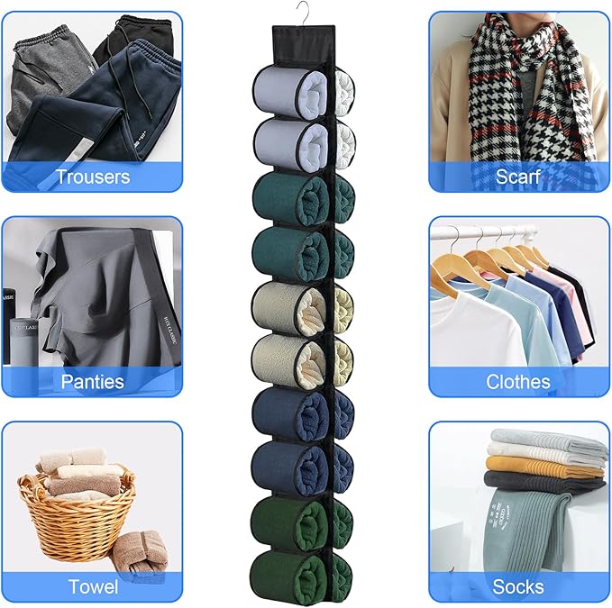 Legging Organizer for Closet Hanging, Hanging Legging Organizer, Legging - Image 3