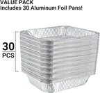Aluminum Pans Half Size, Extra Heavy Duty Disposable Foil Pans - Image 3