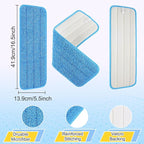 16.5 inch Reusable Mop Pads Microfiber Spray Mop Replacement Heads - Image 3