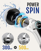 Dovety Electric Spin Scrubber, Cordless Cleaning Brush, Shower Scrubber - Image 5
