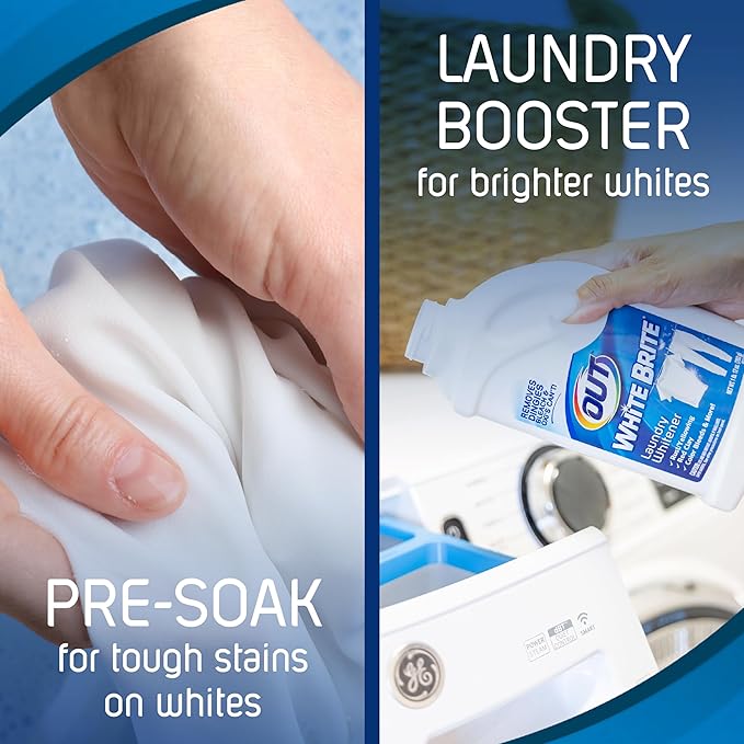 OUT White Brite Laundry Whitener Powder, Stain Remover Detergent Booster - Image 5