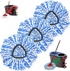 Spin Mop Replacement Head, 3 Pack Mop Replacement Head, Easy Cleaning, by Koolstuffs