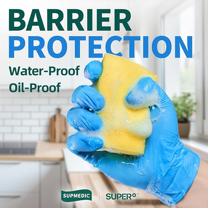 Vinyl Disposable Exam Gloves, 4Mil Powder-Free Latex-Free Food Grade Cooking - Image 4