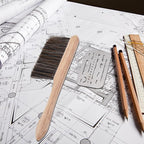 Drafting Brush, Mini Dusting Brushes, Soft Bristles, Drafting Supplies and - Image 6