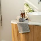 KIBAGA Decorative Hand Towels for Your Bathroom Or Kitchen – Luxurious Set of 2 - Image 2