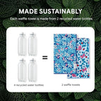 RECYCO Waffle Kitchen Towel Set of 2 - Image 6