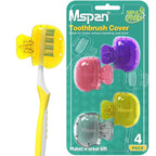 Mspan Toothbrush Head Cover Cap: Tooth Brush Protector Clip Compatible by Mspan